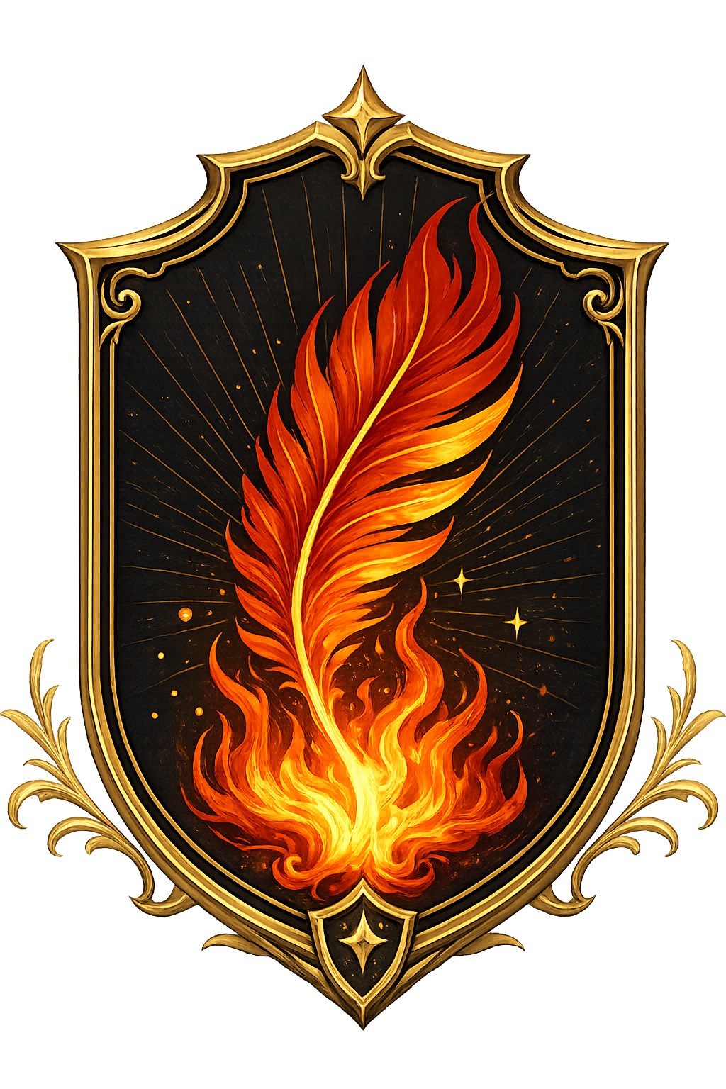 Embercrest shield